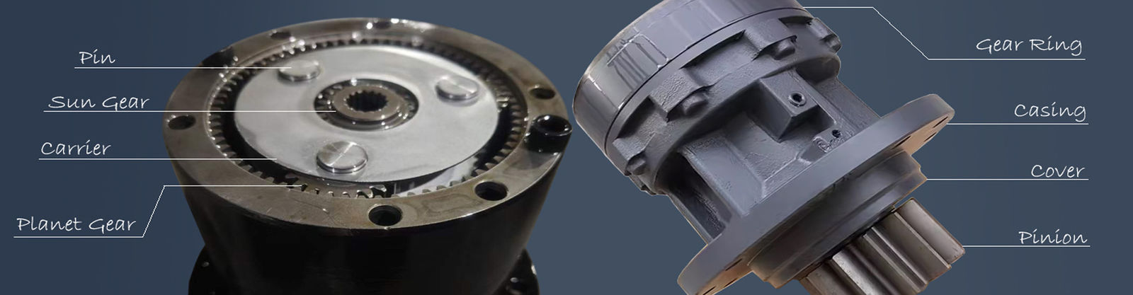 Excavator Reduction Gearbox Assy