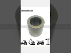Black GM35VL Excavator Spline Hydraulic Pump Couplings XKAH-00022