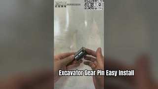 20X-26-21230 Black Color PC60-5 Excavator Swing Gear Pin Easy Installation