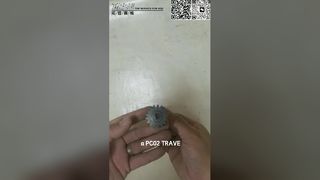 PC02 Excavator Travel 1 Stage Sun Parts For Travel Drive Excavator Spare Parts