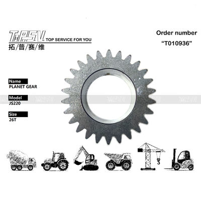 Energy Mining Round JS220 Excavator Swing 2 Stage Planetary Gear With High Durability