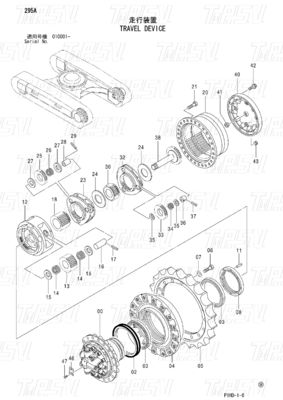 Custom Colors Excavator Travel Drive Catalog Motors