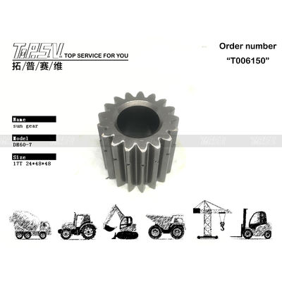 XKAY-00397 High Durability DH60-7 Excavator Travel 2 Stage Sun Gear Drive Motor For Machinery Repair Shops