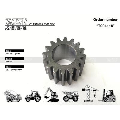 9727234 Round EX60-1 Excavator Swing 2 Stage Planetary Gear High Torque