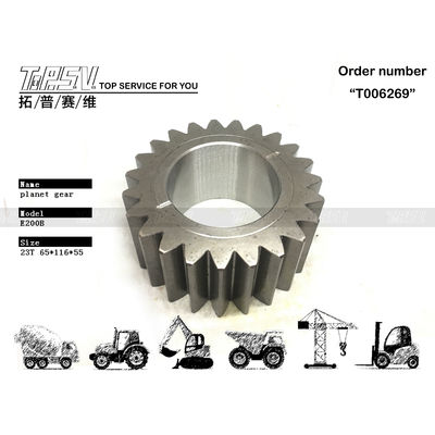 094-1508 Low Maintenance E200B Excavator Travel 3 Stage Planetary Gear For Machinery Repair Shops Within Steel