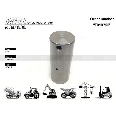 4183107 EX100-1 Excavator Travel 3 Stage Gear Pin Heat Treatment