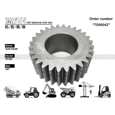 Dealed Bag Transport Packaging SY365 Excavator Travel 2 Stage Sun Gear Parts
