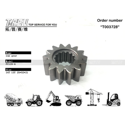 203-26-61150 Easy To Install PC120-6 Excavator Travel Sun Gear with Hydraulic Motor Drive Ready To Ship