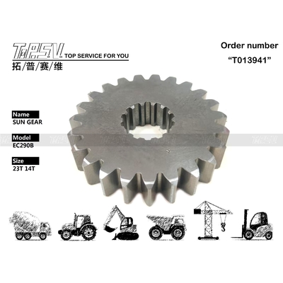 SA7117-38371 High Durability Steel EC290B Excavator Travel 1 Stage Sun Gear for Customizable and Durable Sizes