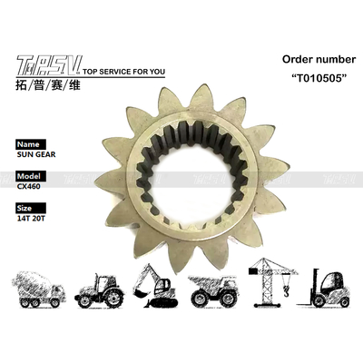 Depends On Size CS460 Excavator Swing 1 Stage Sun Gear for High Durability Excavator Transmission System