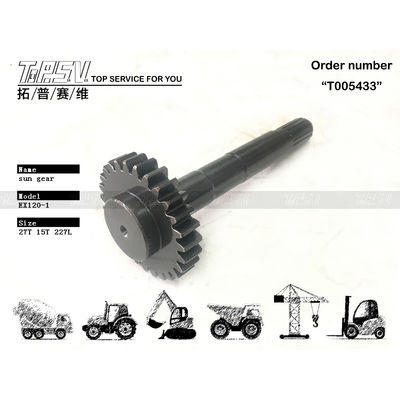 2025958 Depends On Size EX120-1 Excavator Travel 1 Stage Sun Gear Parts in Black for High Durability