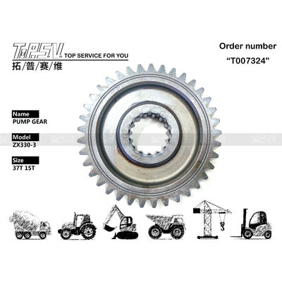 3104555 Gear Oil Other ZX330-3 Excavator Hydraulic Pump Gear Parts for Heat Treatment Gear Meshing Installation