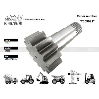 353-0539 High Durability Other E312D Excavator Swing Reducer Pinion with View Image and Heat Treatment