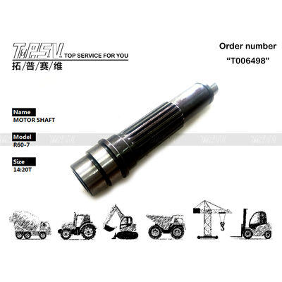 Hydraulic Motor Drive R60-7 Excavator Travel Motor Shaft with High Durability and Durable Wear And Tear Resistance