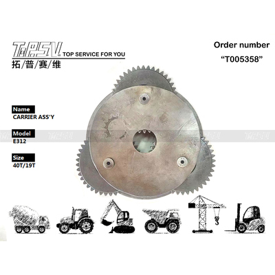 Energy Mining E312 Excavator Travel 1 Stage Carrier ASSY Device in Black for Productivity