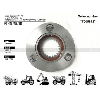 XKAQ-00189 Energy Mining Steel R305 Excavator Travel 2 Stage Planetary Carrier Heavy Duty Durable Components for Construction Machinery