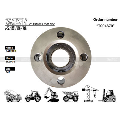 YN32W01011P1 Steel SK200-5 Excavator Swing 2 Stage Carrier Strong and Durable Excavator Component Suitable for Heavy Construction Applications