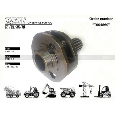 203-26-51142 Black PC100-5 Excavator Swing Planetary Carrier Compatible With Excavator Brands Models Precision Engineered Heavy Machinery Component