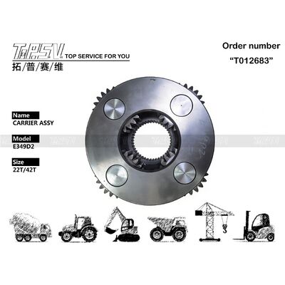 E349D2 Excavator Swing 2 Stage Carrier ASSY Parts For Swing Drive Excavator Spare Parts