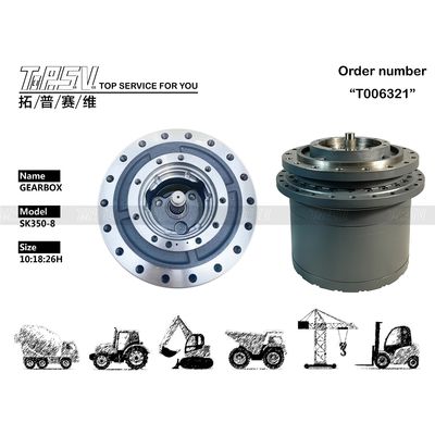 LC15V00026F1 Reduction Gearbox Assembly For Varies Model Excavator SK350-8