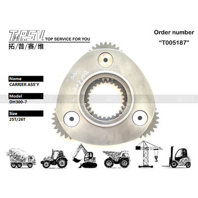K1003027 Planetary Gear Set Steel DX300 Excavator Spare Parts Stable Operation