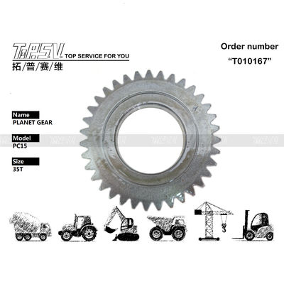 PC15 Excavator Travel 1Stage Final Drive Gear For Smooth Installation