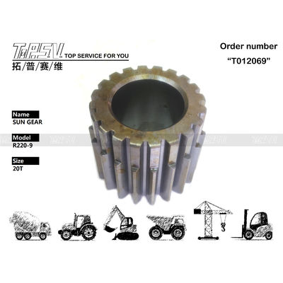 R220-9 Excavator Sun Gear Travel 2Stage 39Q6-42240 with Oil Maintenance