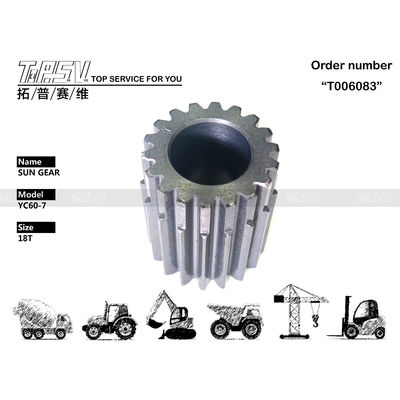 SK55 Excavator Travel 2Stage Custom Final Drive Gears For Easy Machine Installation