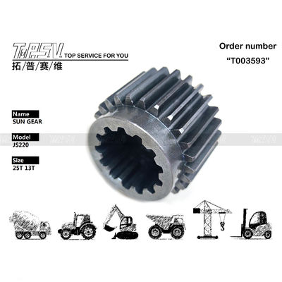 Reliable Black JS220 Swing Excavator Sun Gear 05/903867 For Planetary Reducer
