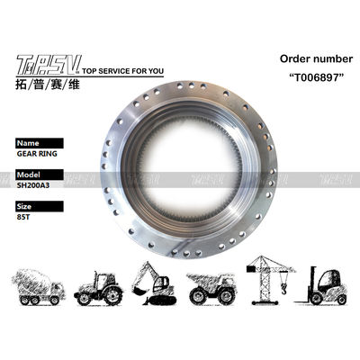 SK250 Excavator Travel Inner Gear Ring LQ15V00007S078 High Availability