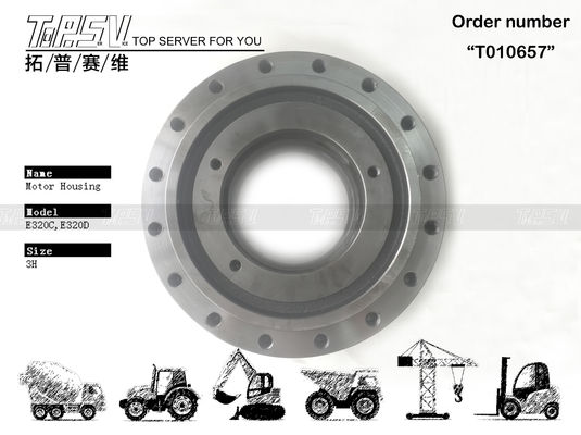 E320B Excavator Final Drive Parts Black Hub Housing 148-4716 Heat Treatment