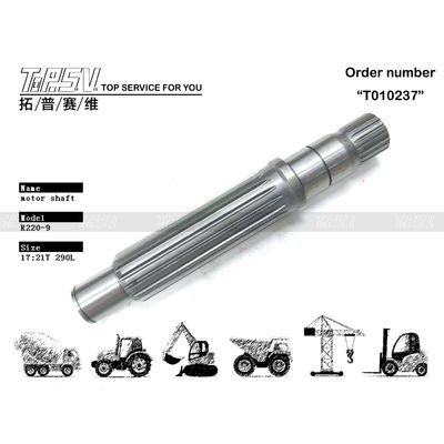 39Q6-41180 Precision Hydraulic Travel Motor Shaft for R220-9 Excavator Machinery