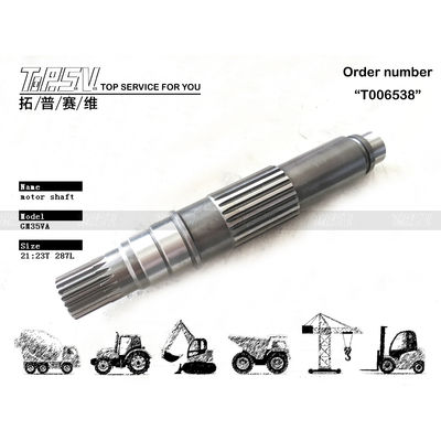 XKAH-00410 Durability and Heat Treated Wear Resistant GM35VA Excavator Drive Motor Shaft