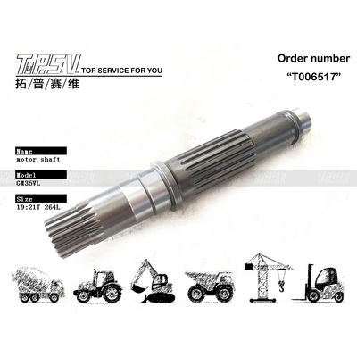 Precision GM35VL CLG225C Excavator Travel Hydraulic Motor Shfat For Energy Mining Machinery Repair Shops 62A0084