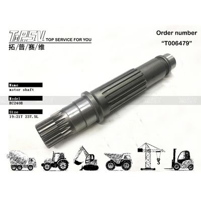 Wear Resistant Heat Treated EC240B Excavator Travel Hydraulic Motor Drive Shaft VOE14621702