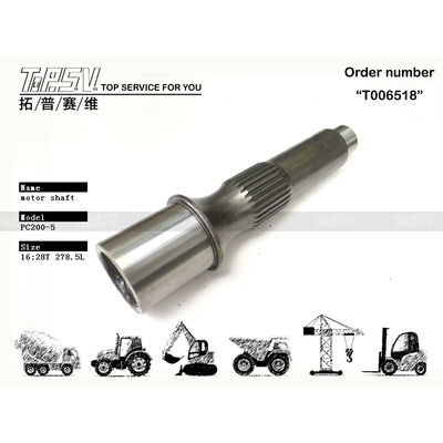 PC200-5 Excavator Travel Motor Shaft For Heavy Duty machine 708-8H-12110