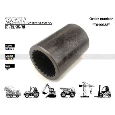 Black Steel Hydraulic Pump Spline Coupling 39Q6-42170 R220-9 Wear Resistant
