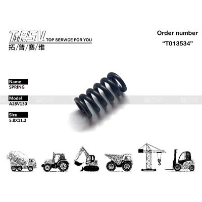 179-6916 A28V130 Heavy Duty Compression Springs For Excavator Hydraulic Fan Motor
