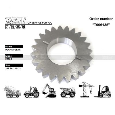 Round E200B Excavator Transmission 2 STAGE Planetary Gear for Machinery Repair Shops 094-1507