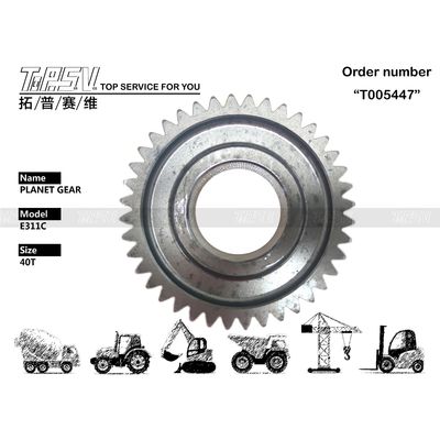 Black Spare Parts for Excavators Sealed Bag E311C Travel 1Stage Planetary Gear Transmission System 218-4246