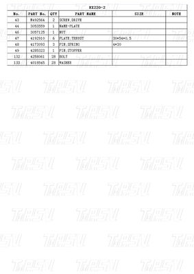 EX220-2 Planetary Reducer Excavator Travel Drive Catalog 9091682 9116394 9116395