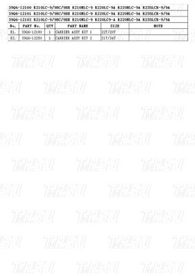 39Q6-12100 39Q6-12101 39Q6-12102 R220-9 Bolt On Excavator Swing Drive Catalog