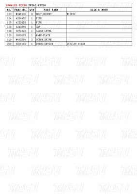 Bolt On Excavator Swing Drive For ZX230