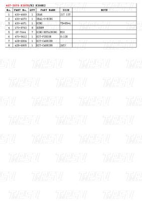 High Powered Excavator Drive System With Planetary Reducer