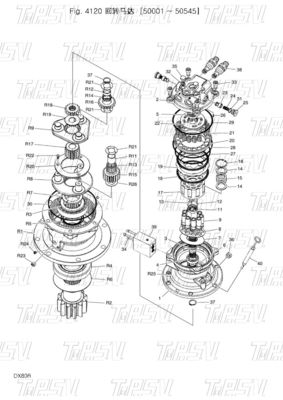 Versatile Steel Excavator Swing Travel Drive Hydraulic Motors