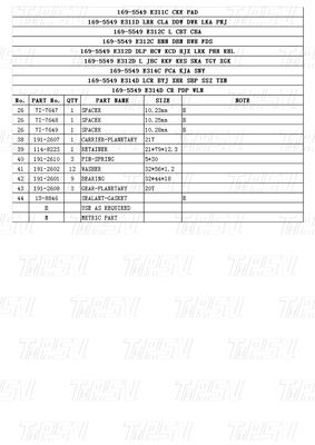 Bolt On Hydraulic Excavator Swing Drive Catalog  For Smooth Rotation