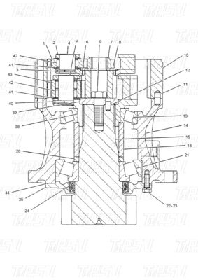 Bolt On Hydraulic Excavator Swing Drive Catalog  For Smooth Rotation