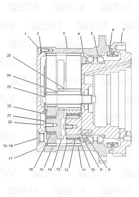 Custom Bolt On Hydraulic Swing Motor Travel Motor Drive Catalog For Excavator Travel Systems