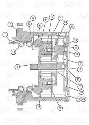 Customizable Bolt On Excavator Hydraulic Drive Catalog With Planetary Reducer