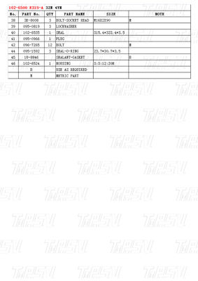 102-6500 E315-A Excavator Travel Drive Catalog Bolt-on In Stock Black Factory Color